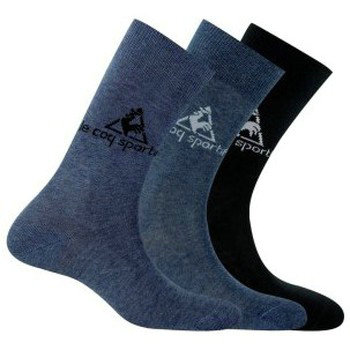 Le Coq Sportif Packs De 3 Chaussettes De Sport Jean Noir - Chaussettes Homme